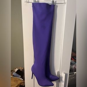 Lycra Spandex Shoe Boots US9 LIKE NEW CONDITION